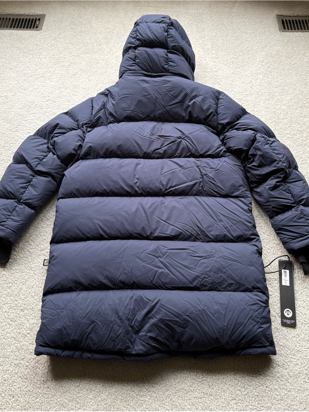 ARITZIA SUPER PUFF (MID) ADMDIRAL BLUE - Picture 4 of 14